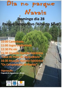 cartaz DIA NO PARQUE